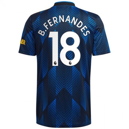 Camisetas Manchester United Bruno Fernandes 18 Tercera Equipacion 2021/2022